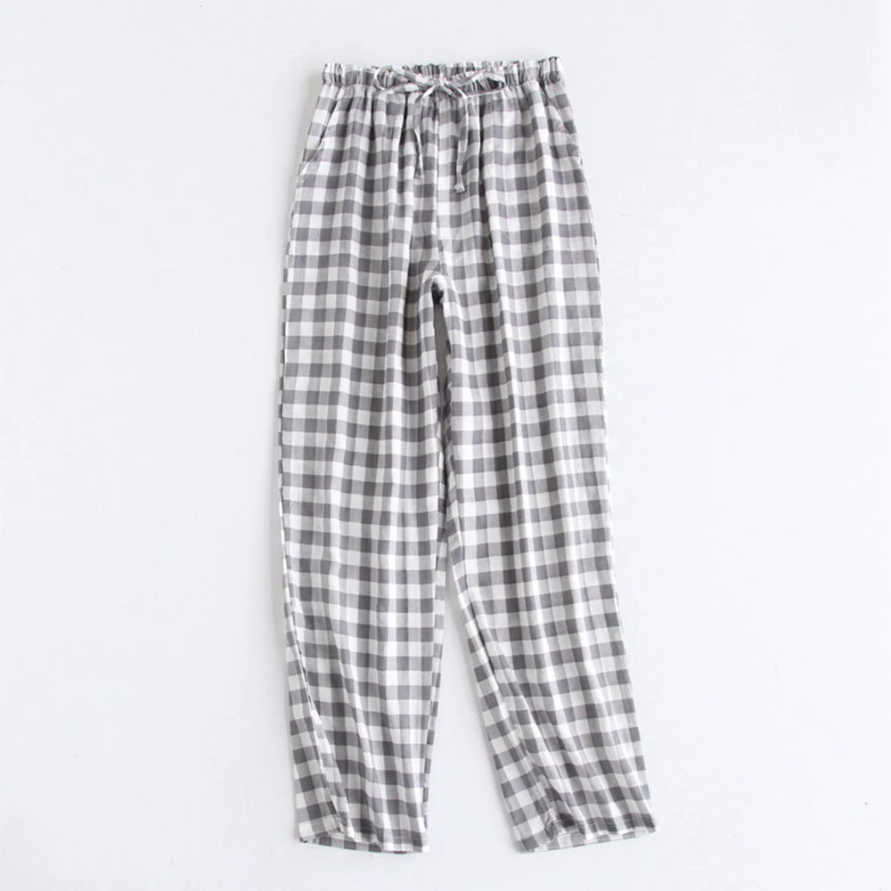 Pijamas de invierno, pantalones de Casa para mujer, pantalones elásticos, Pijamas holgados y cálidos y gruesos, pantalones, ropa de dormir estampada, ropa de dormir de otoño