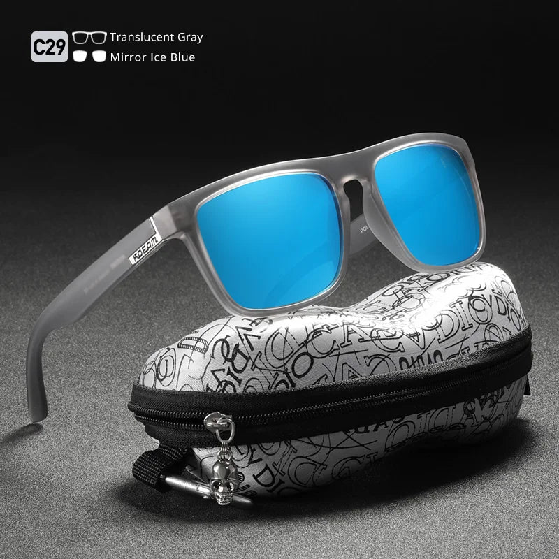 Gafas de sol polarizadas de alta moda KDEAM para hombres y mujeres gafas de conducción nocturna con bloque UV