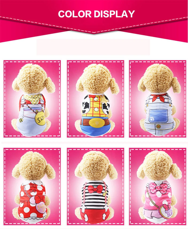 Ropa bonita Para Perros, Verano Otoño, malla transpirable, Ropa suave Para cachorros, Ropa de verano Para Perros pequeños, medianos, Gato, mascota, Chihuahua, Ropa Para Perros