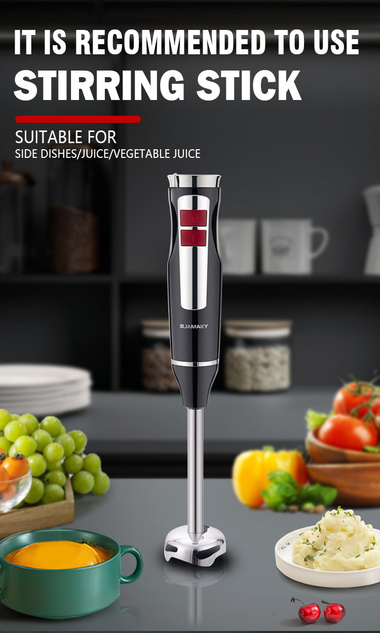 Licuadora doméstica 2026, palo de cocina multifuncional de 1500w, máquina de alimentos auxiliar para bebés pequeños, picadora de carne, procesador de alimentos