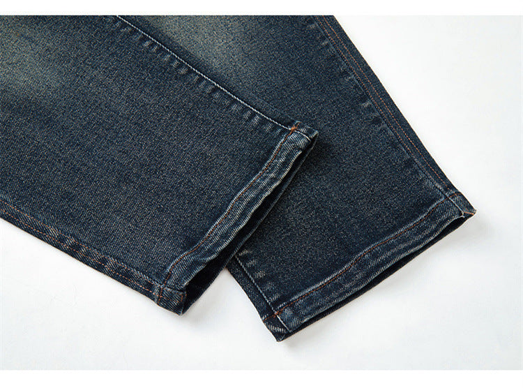 Pantalones vaqueros de Color puro para niños adolescentes, ropa para bebés, pantalones clásicos, ropa vaquera para niños, pantalones largos, pantalones casuales para niños de 4 a 12 años