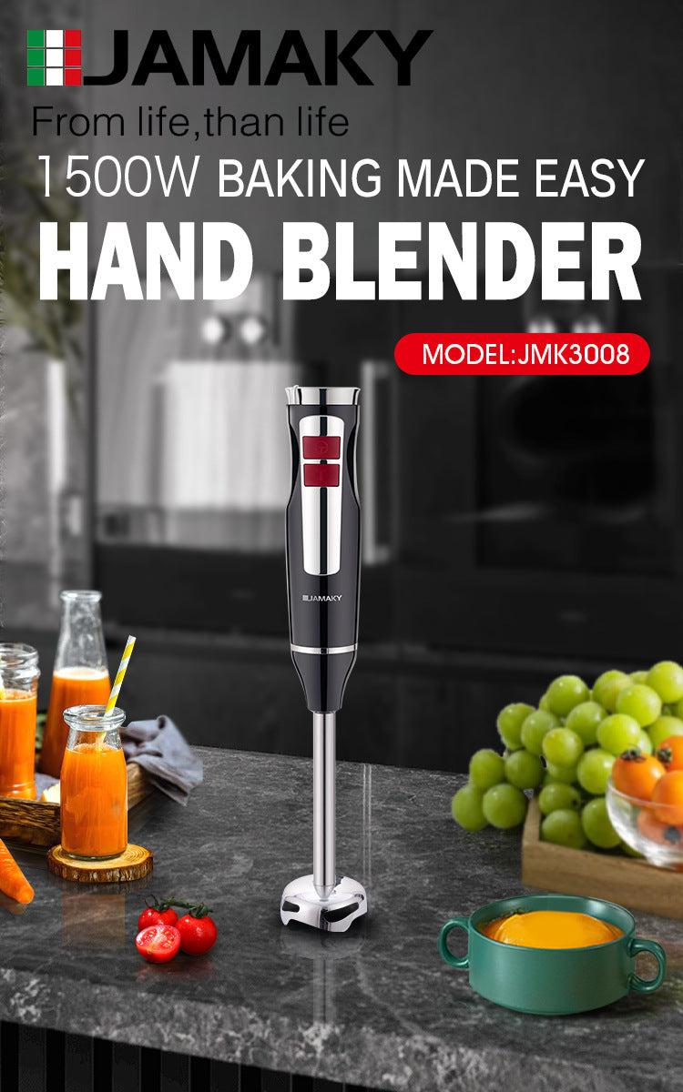 Licuadora doméstica 2026, palo de cocina multifuncional de 1500w, máquina de alimentos auxiliar para bebés pequeños, picadora de carne, procesador de alimentos