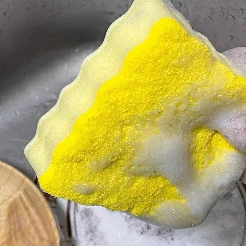 Cepillo para lavar platos de Bob Esponja, suministros de cocina para el hogar, escurridor, limpieza de platos, cepillos, estropajo reutilizable