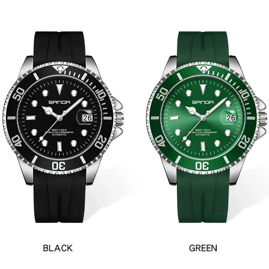 Relojes automáticos de marca de lujo para hombre, reloj mecánico resistente al agua con diseño cuadrado, relojes deportivos elegantes para mujer, reloj Masculino 2026