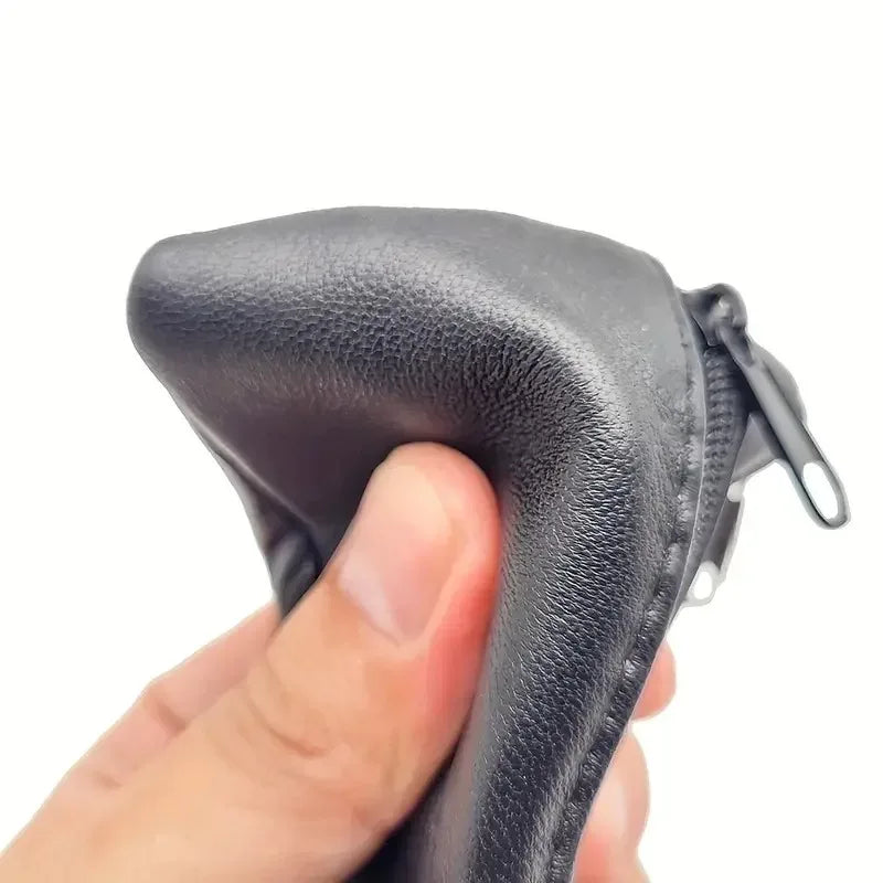 Monedero de cuero PU, bolso pequeño, cartera Unisex con cremallera, monedero, llavero de cuero, bolsa de cambio, Mini billetera para hombres y mujeres