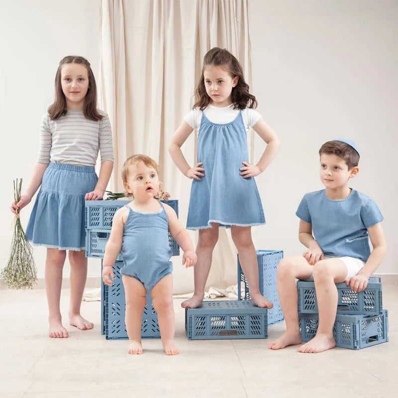 Ropa de Mezclilla para Niños, Jeans Casuales de Algodón para Niños y Niñas, Pantalones de Mezclilla para Niños Pequeños