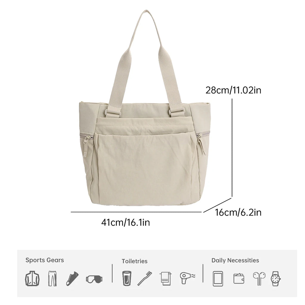 Bolso bandolera de un solo hombro con logotipo personalizado de alta gama para desplazamientos, viajes, estilo perezoso, sensación relajada, bricolaje para estudiantes universitarios