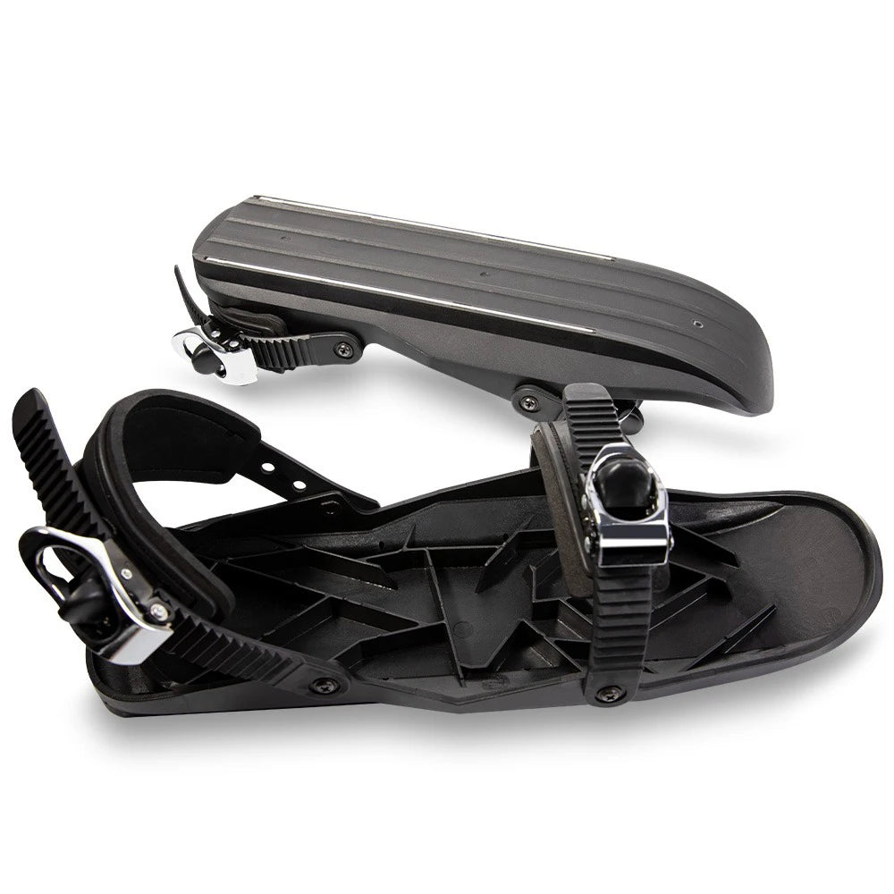 Mini esquís palas de nieve para esquís de nieve para zapatos de invierno patines cortos palas de nieve Skiboards zapatos de esquí portátiles y ligeros deporte al aire libre