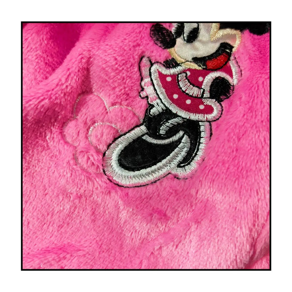 Nuevo Pijama de otoño e invierno para niños, Pijama Infantil de Minnie, Pijama cálido para niñas, pijamas de franela, ropa de dormir de animales para niñas, bata