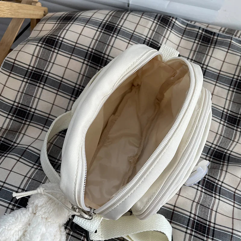 Nuevo Bolso Kawaii para niñas, novedad de 2024, Bolso transparente JK, Bolso cruzado pequeño para mujeres, bolsos y Bolsos de hombro, Bolso Itabag