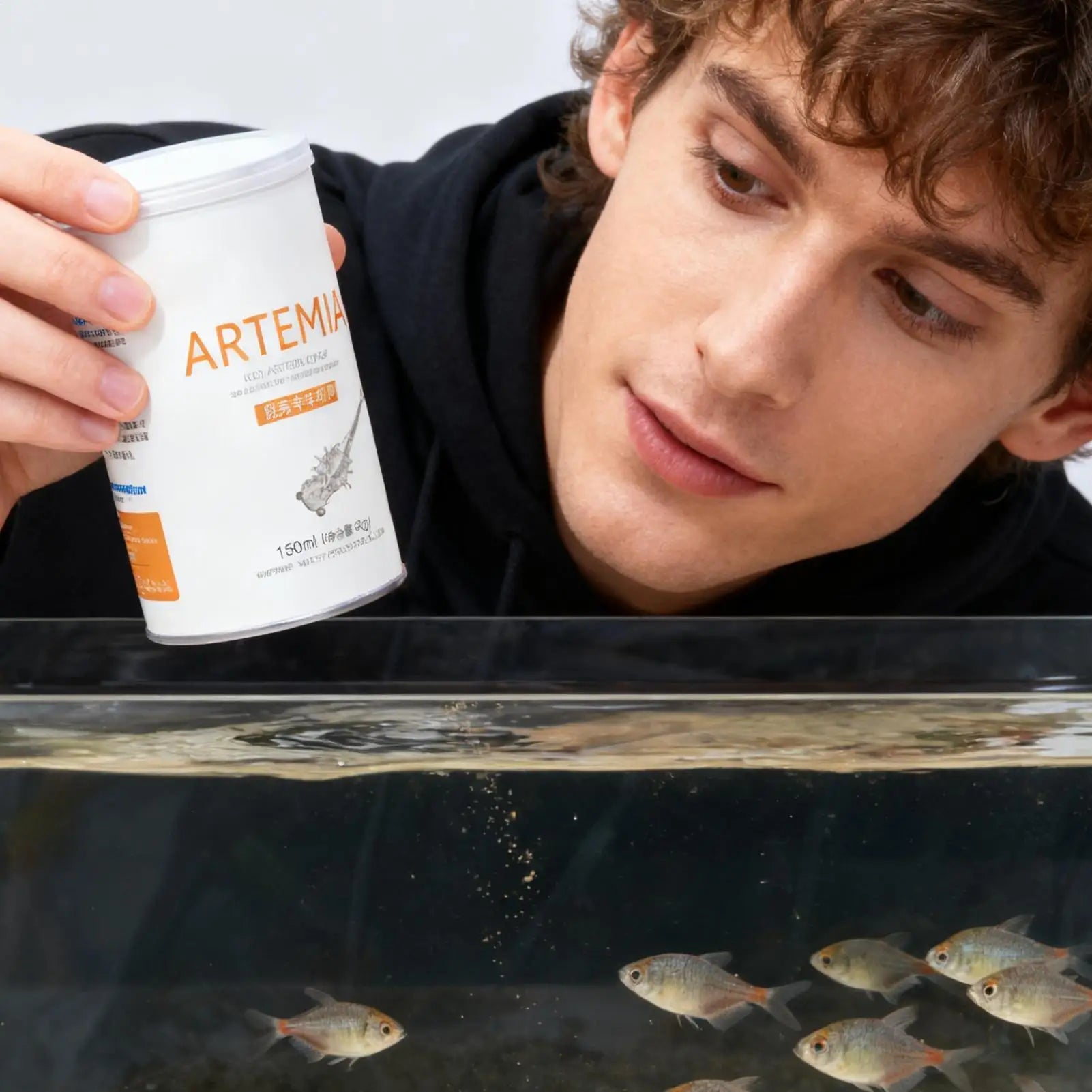 Alimento en Pellets para Peces, Dieta Nutricionalmente Equilibrada, Alimento para Peces, para Lubina, Trucha, Bagre, Pesca en Agua Salada y Agua Dulce
