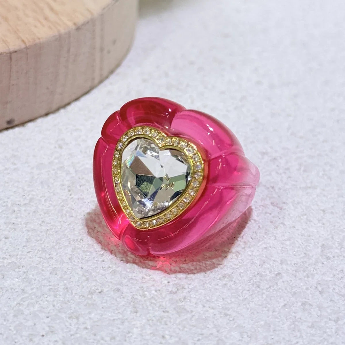 2026 nueva tendencia conjunto de joyería para fiesta de cóctel encanto amarillo verde azul cristal brillante pendientes de lujo anillo regalo romántico para mujeres