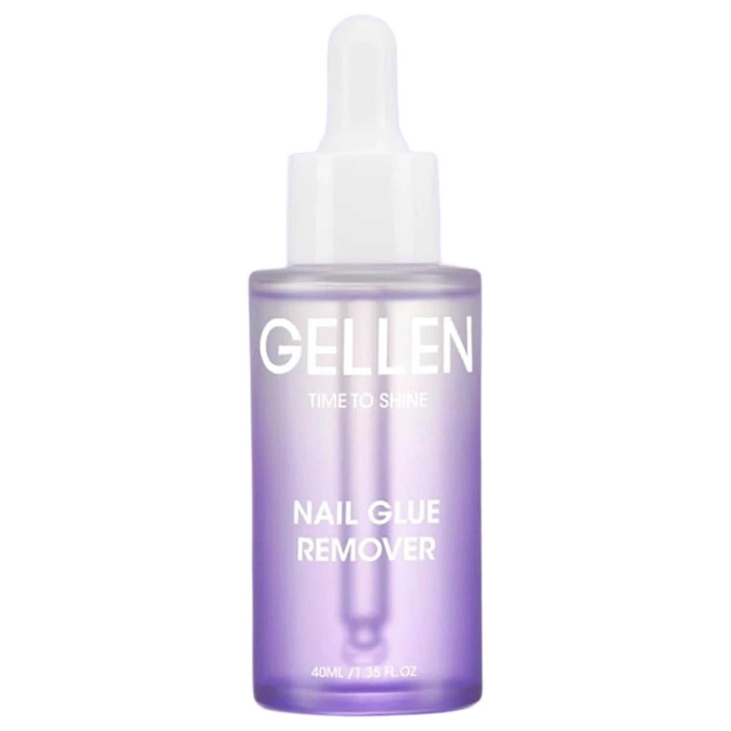 GELLEN Removedor de Pegamento para Uñas de 40 ml, Fórmula Suave para Uñas Postizas, Removedor de Gel UV, Removedor de Puntas Postizas, Sin Acetona, Inodoro, Suministros para el Cuidado de las Uñas