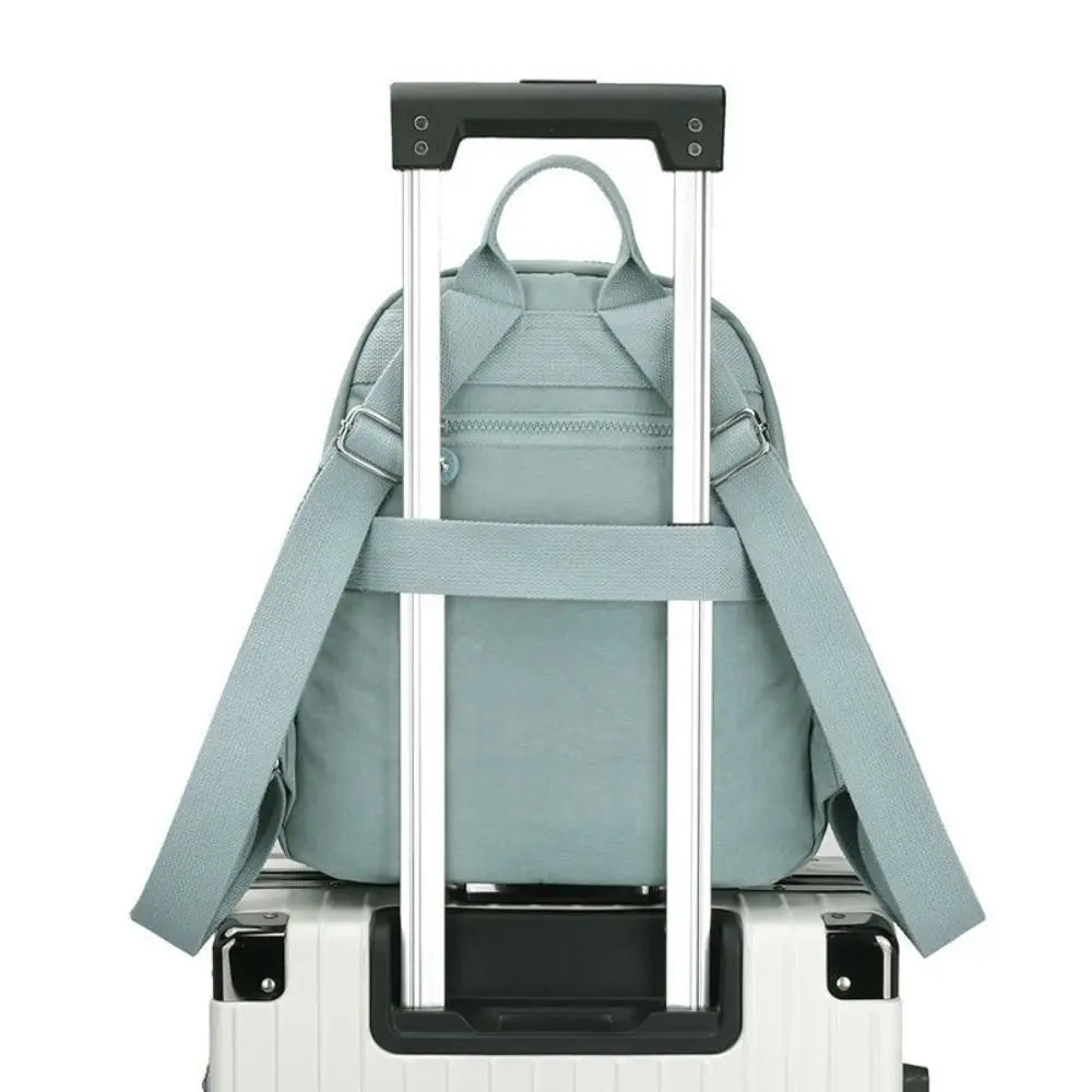 Bolso de hombro informal de gran capacidad para estudiantes, Mini mochila ligera impermeable, resistente al desgaste, mochila pequeña de viaje