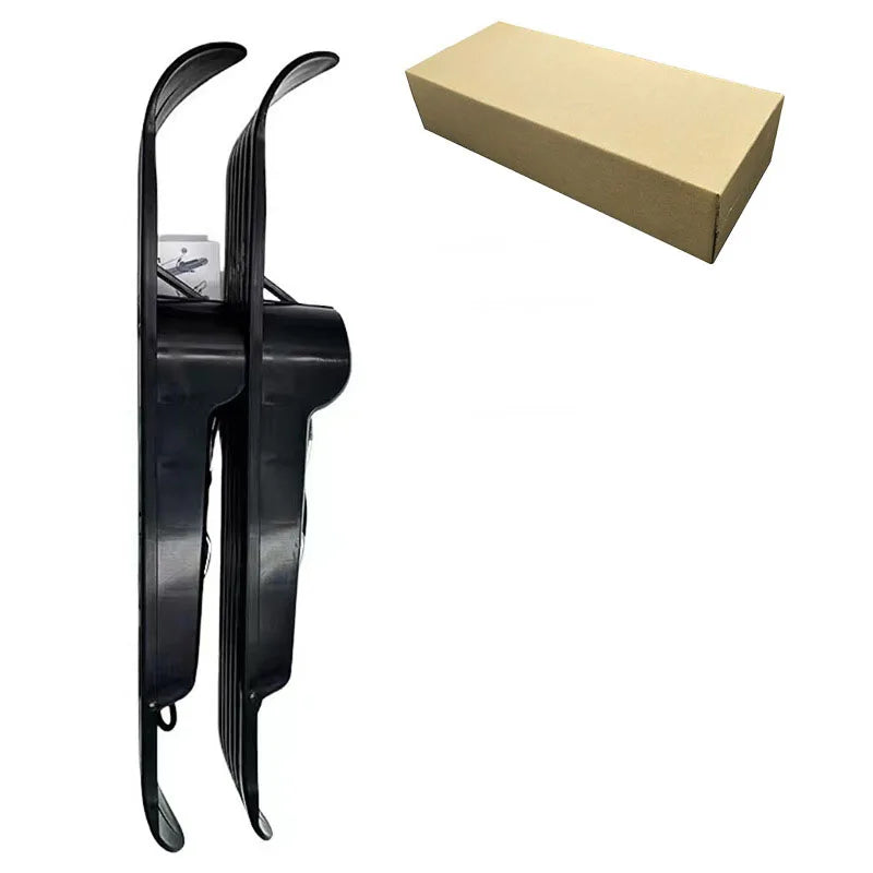 Juego de esquís para nieve, entrenamiento, ciclismo, esquí, trineo, patinete equilibrado portátil para niños, resortes de esquí, carritos de Golf, cochecitos