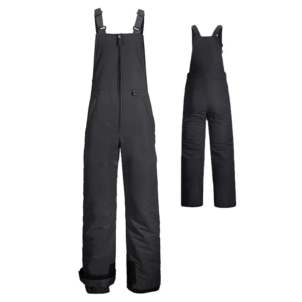 Pantalones de esquí aislados, monos Ripstop, monos de Snowboard con aislamiento cálido, cómodos Baberos para nieve, pantalones de esquí para hombres y mujeres, S-4XL