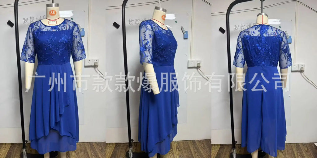 Vestido de noche Vestidos 2026 Mujer elegante temperamento suave SlimI Irregular Color sólido moda banquete gasa francés