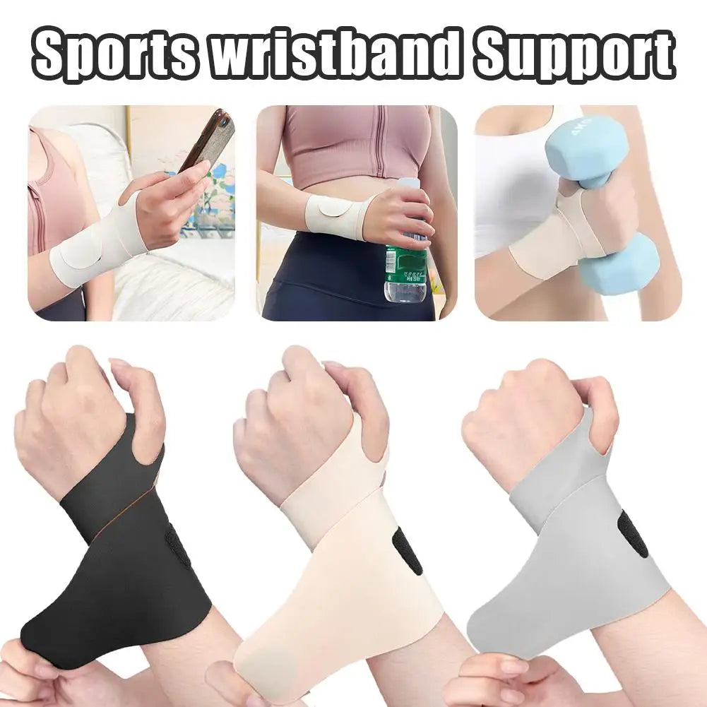 Protector de Muñeca Ajustable, Elástico, Anti-Esguinces, con Compresión Transpirable para Protección de la Funda del Tendón