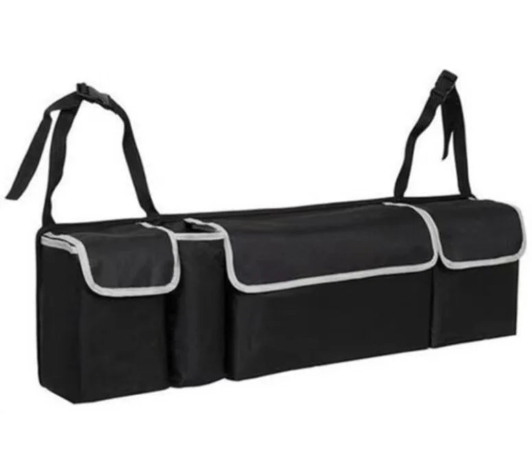 Bolsa de almacenamiento versátil para maletero de coche, tela Oxford, colgante para asiento trasero, caja organizadora para Interior de automóvil