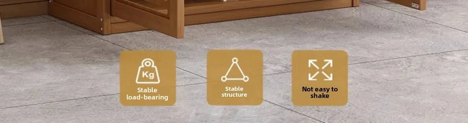 Caja de almacenamiento de enrutador de madera maciza, organizador de gabinete Multimedia, estante multimedia a prueba de polvo, estante de módem WiFi para configuración de electrónica del hogar