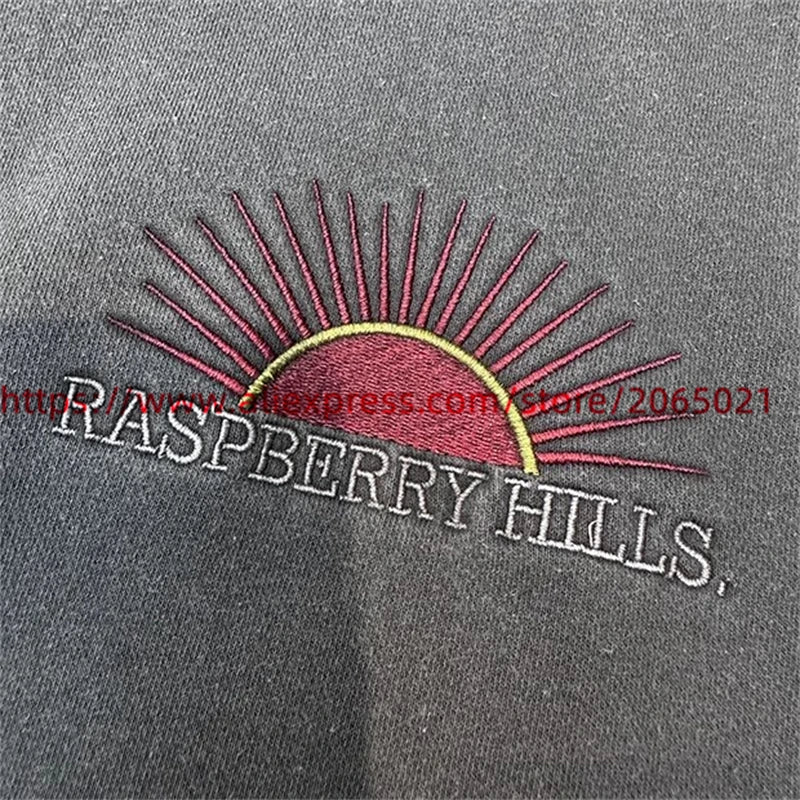 Sudadera con capucha con bordado de Sol para hombre y mujer, Jersey lavado de gran tamaño, de alta calidad