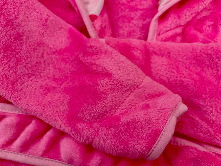 Nuevo Pijama de otoño e invierno para niños, Pijama Infantil de Minnie, Pijama cálido para niñas, pijamas de franela, ropa de dormir de animales para niñas, bata