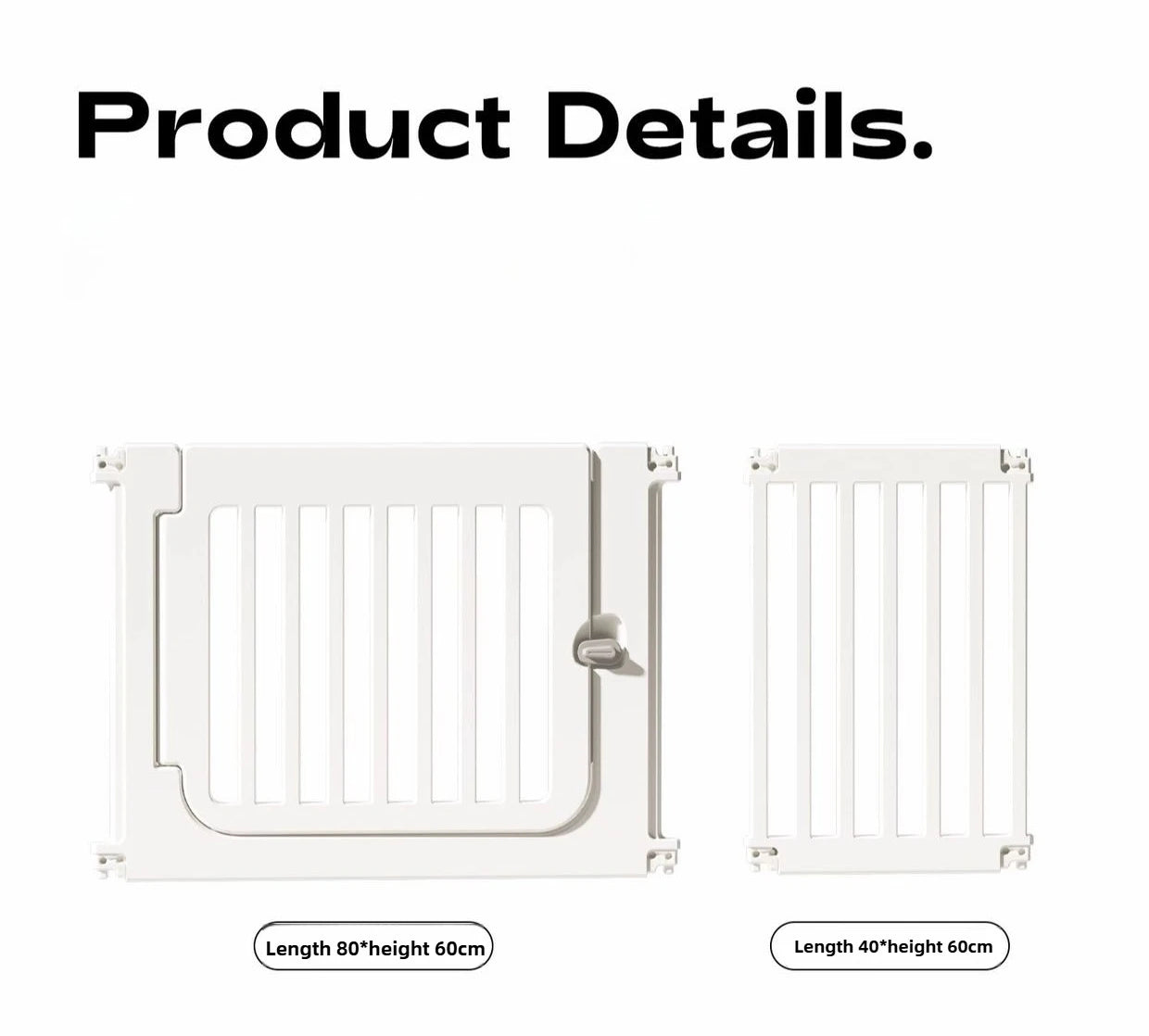 Valla para mascotas, jaula para perros domésticos para interiores, valla para perros pequeños, valla de protección de seguridad especial para interiores, producto de partición portátil para mascotas