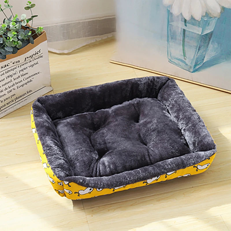 Cama para perros, esteras para sofá, productos para mascotas de invierno, accesorios para perros, cesta, suministros para casa grande, mediana y pequeña, cama para gatos