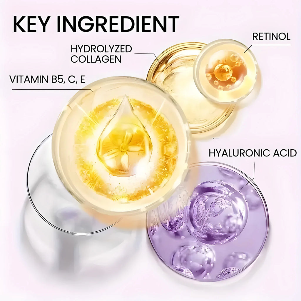 Estiramiento facial instantáneo y crema para la piel firme Estiramiento facial sostenible Reduce las líneas finas Crema de cuidado hidratante suave