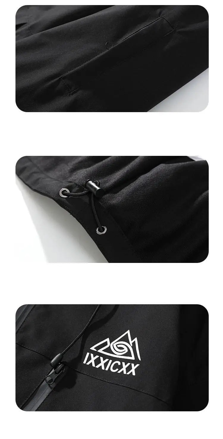 Traje de esquí de invierno para hombres y mujeres, conjunto de chaqueta y pantalones de esquí gruesos y cálidos impermeables para snowboard, ropa para exteriores, M-5XL