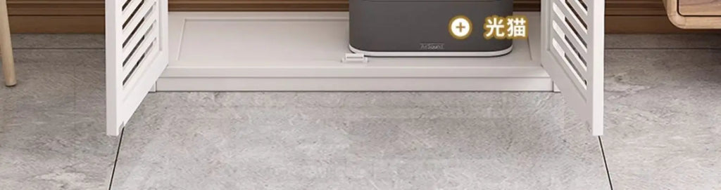 Caja de almacenamiento de enrutador de madera maciza, organizador de gabinete Multimedia, estante multimedia a prueba de polvo, estante de módem WiFi para configuración de electrónica del hogar