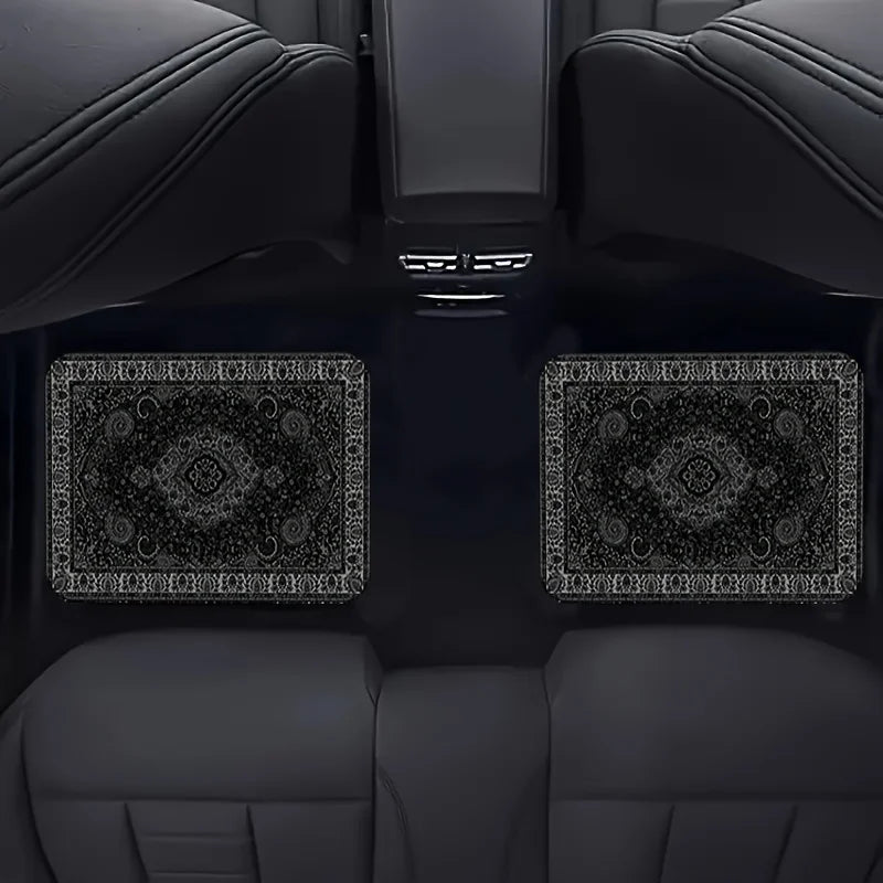 Alfombrillas de coche, diseño de estampado de Bandana rectangular para alfombra, Tapis, chal, toalla, alfombrillas para coches, decoración Interior de coche