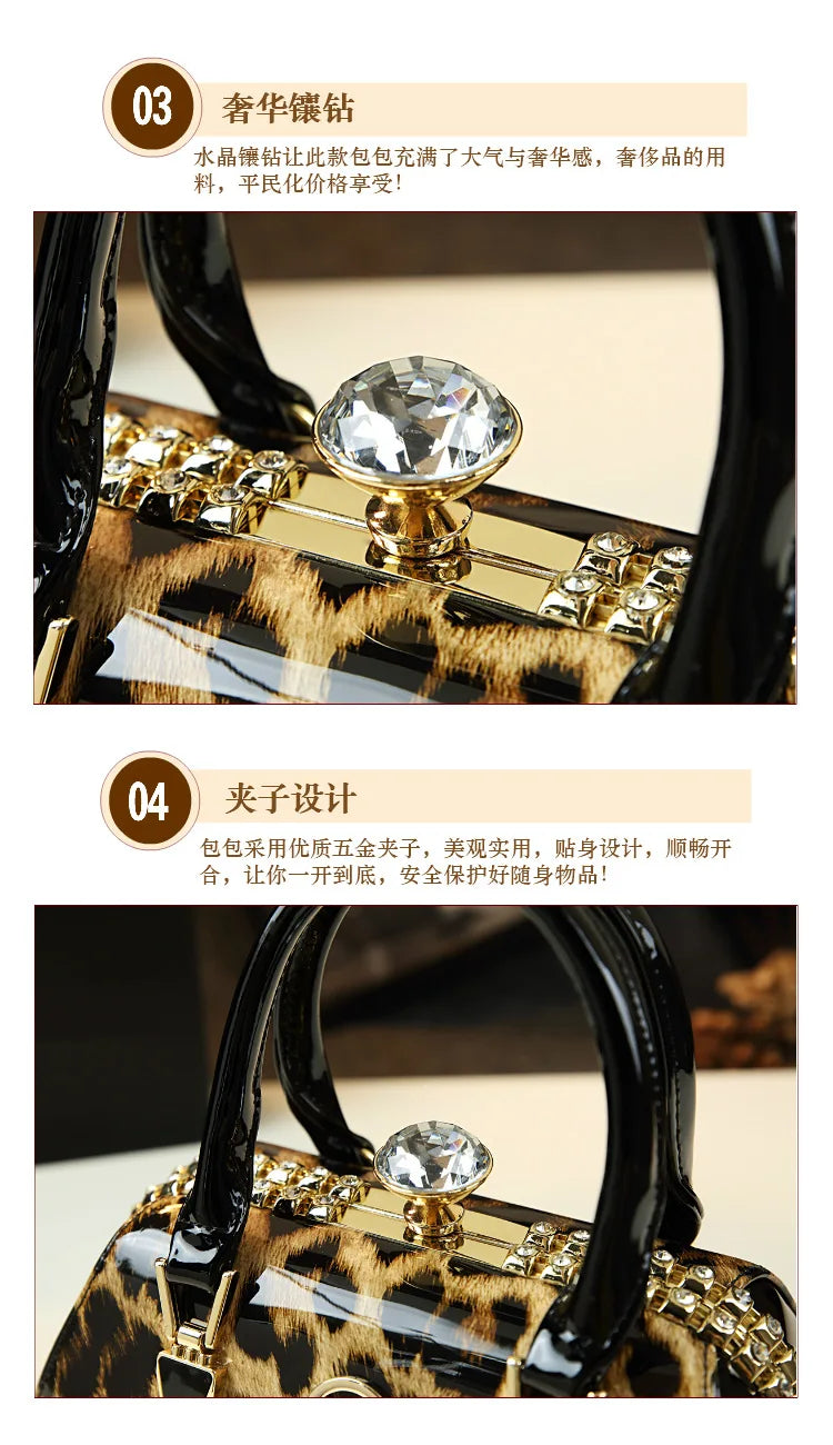 Bolso de mujer Bolso de hombro pequeño de cuero brillante personalizado Nuevo bolso cruzado Bolso de almohada de moda