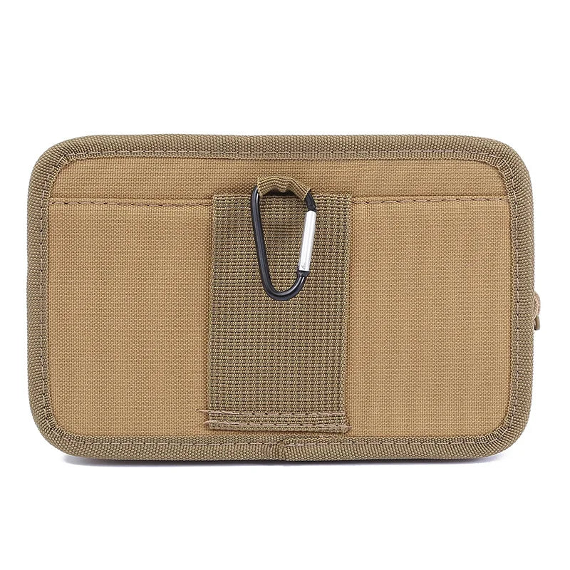 Riñonera para hombre, bolsa para exteriores, impermeable, táctica, militar, deporte, cinturón de caza, Molle, bolsas de nailon para teléfono móvil, herramientas de viaje