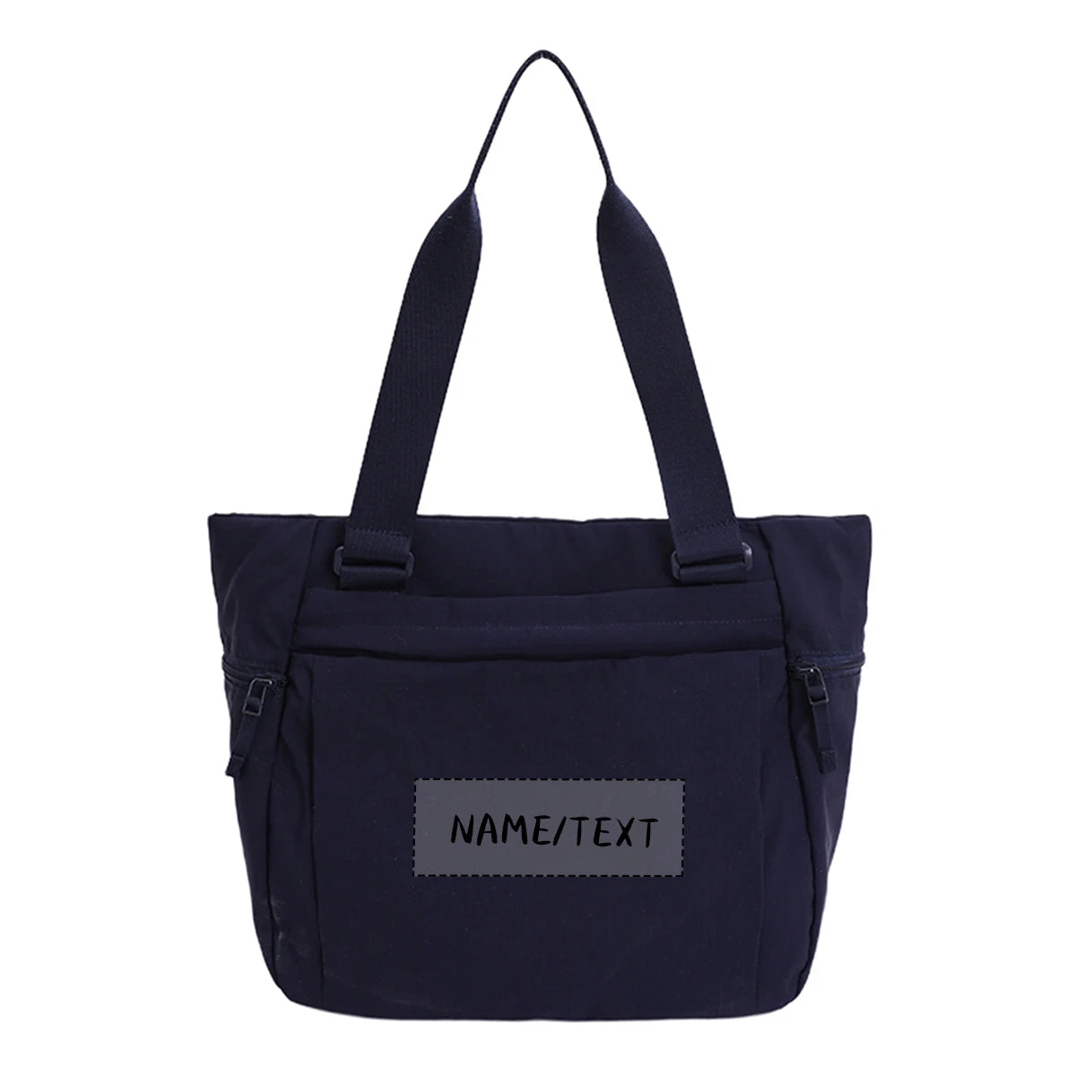 Bolso bandolera de un solo hombro con logotipo personalizado de alta gama para desplazamientos, viajes, estilo perezoso, sensación relajada, bricolaje para estudiantes universitarios