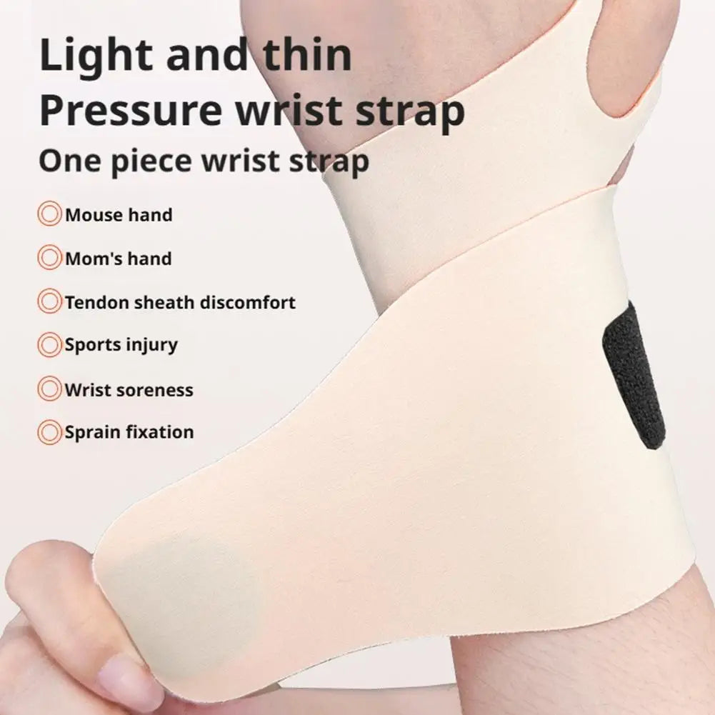 Protector de Muñeca Ajustable, Elástico, Anti-Esguinces, con Compresión Transpirable para Protección de la Funda del Tendón