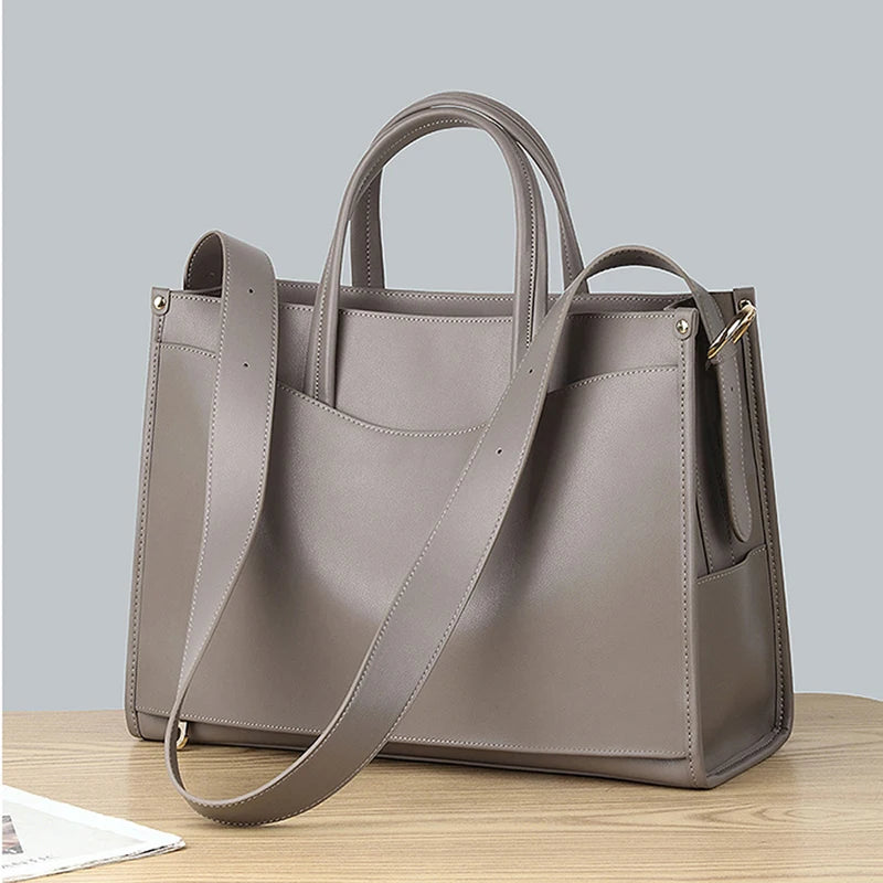 Bolso de mano para mujer 2025, novedad, bolsos de mujer, bolsos de diseñador de lujo, bolso de hombro de diseñador de cuero genuino