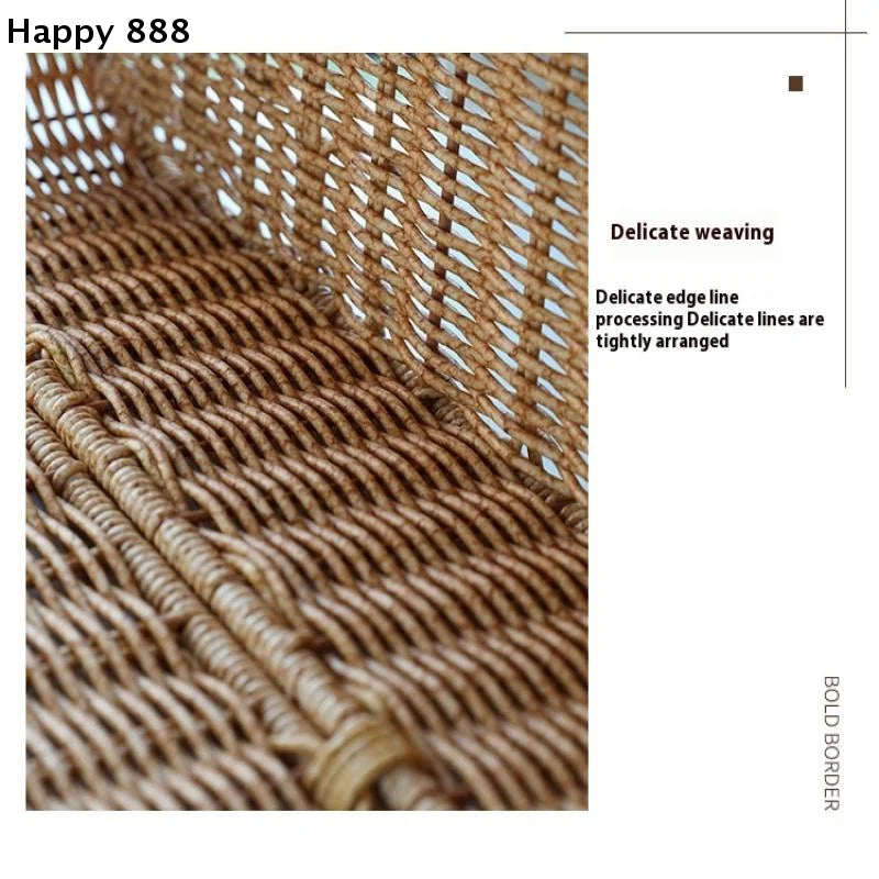 Cesta de almacenamiento de ratán de imitación de estilo bohemio, una caja de almacenamiento tejida con un marco a prueba de polvo para decoración del hogar