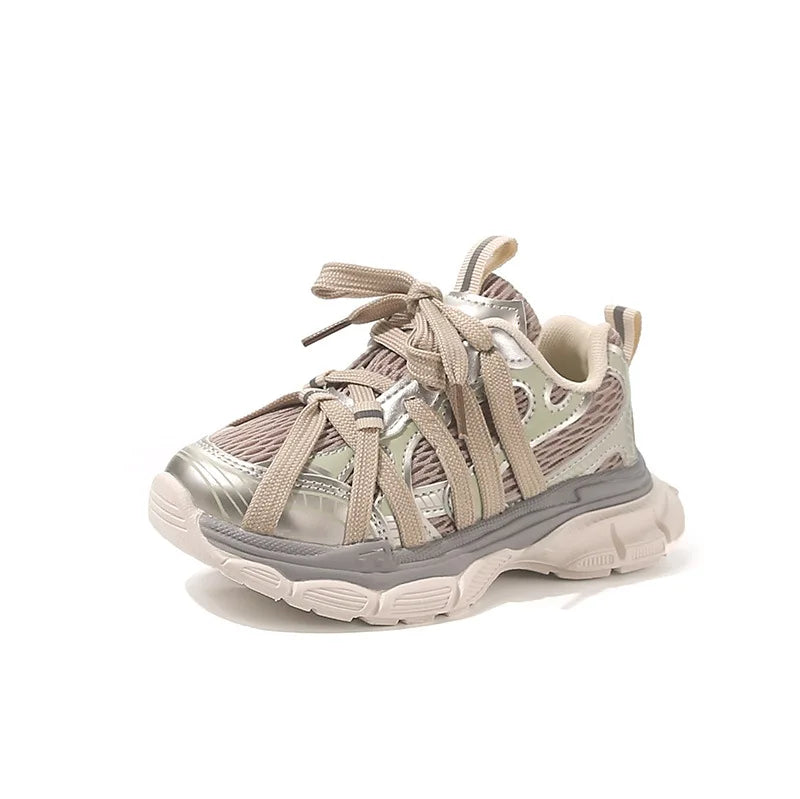 Zapatillas Deportivas para Niños, Modelo Chunky 2026, Nuevas Zapatillas de Baloncesto para Niñas, Modernas y Versátiles, Zapatillas Deportivas Casuales para Niños para la Escuela, Transpirables