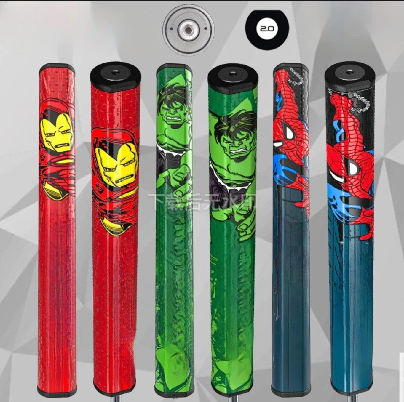 2025 El último agarre de Golf 2,0 PU Golf Putter Grips Golf Sport Super Golf Club Grips Stroke Golf Club Putter Grips