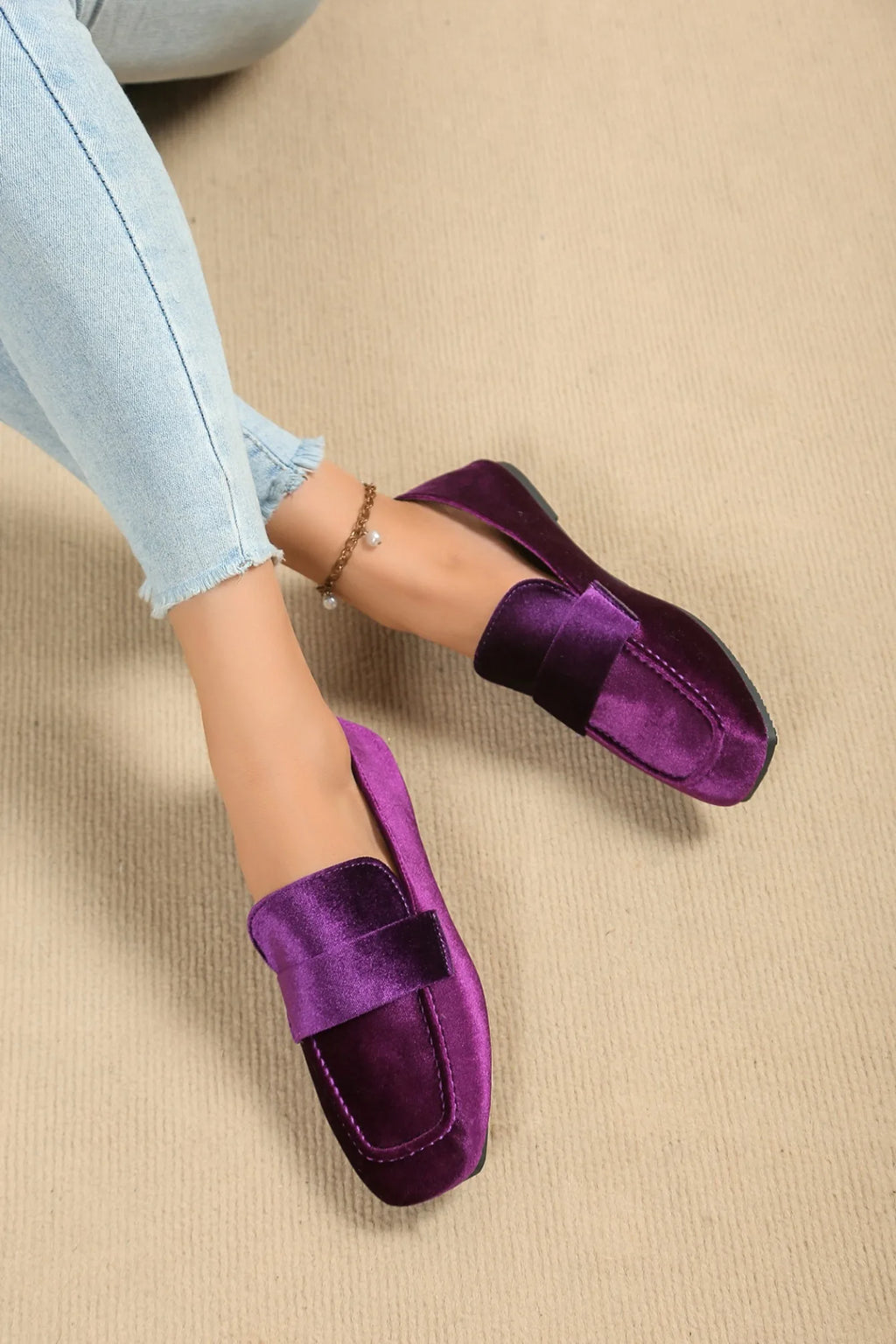 Zapatos planos informales para Mujer, mocasines cómodos a la moda De otoño, zapatillas De plataforma antideslizantes De talla grande, Zapatos De Mujer