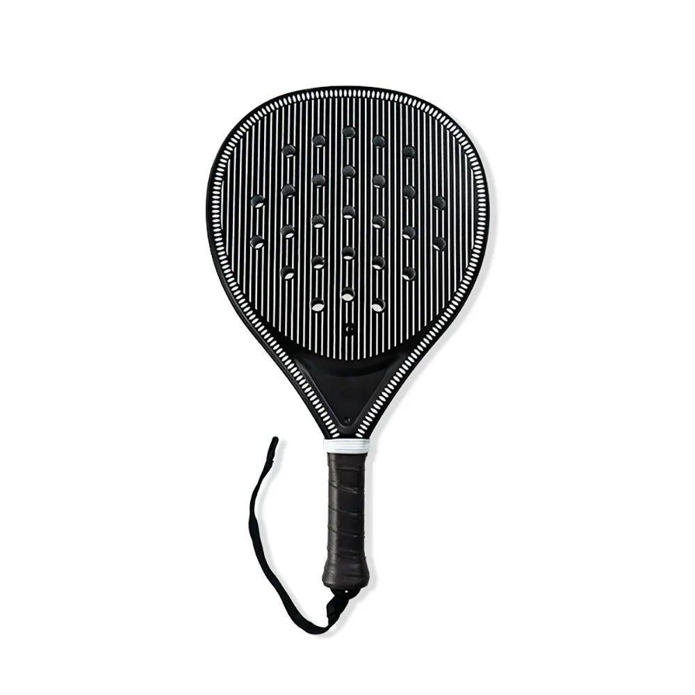 Raqueta de tenis |   Raqueta de padel, hecha de material de fibra de carbono ultraligero, con fuerte elasticidad y buena calidad
