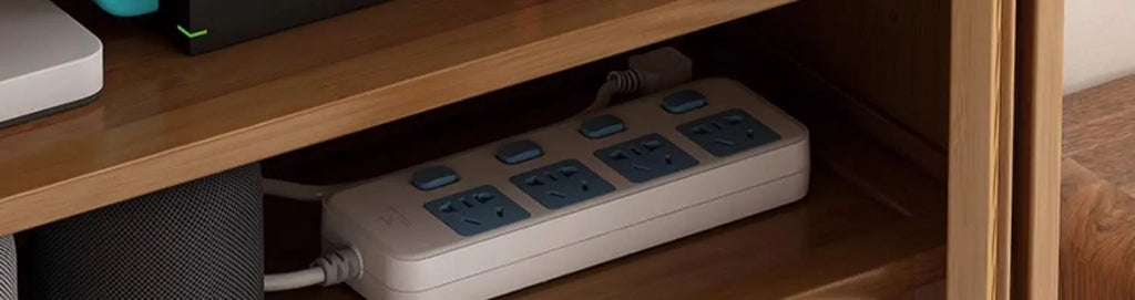 Caja de almacenamiento de enrutador de madera maciza, organizador de gabinete Multimedia, estante multimedia a prueba de polvo, estante de módem WiFi para configuración de electrónica del hogar