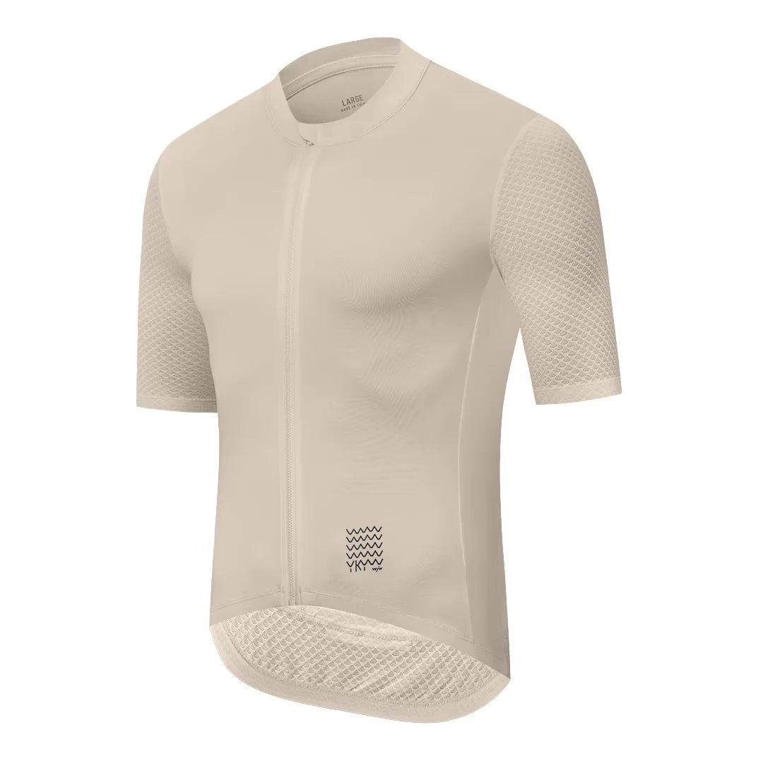YKYWBIKE-Camiseta de ciclismo para hombre, Maillot de verano para bicicleta de montaña, camiseta para descenso, equipo profesional de alta calidad, ropa de bicicleta de manga corta