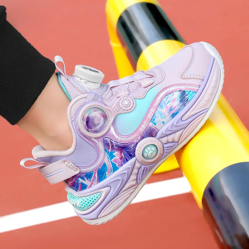 Zapatillas de baloncesto para niños, moda para chicas, entrenamiento, suela antideslizante, zapatillas acolchadas, cómodas zapatillas suaves para correr para chico