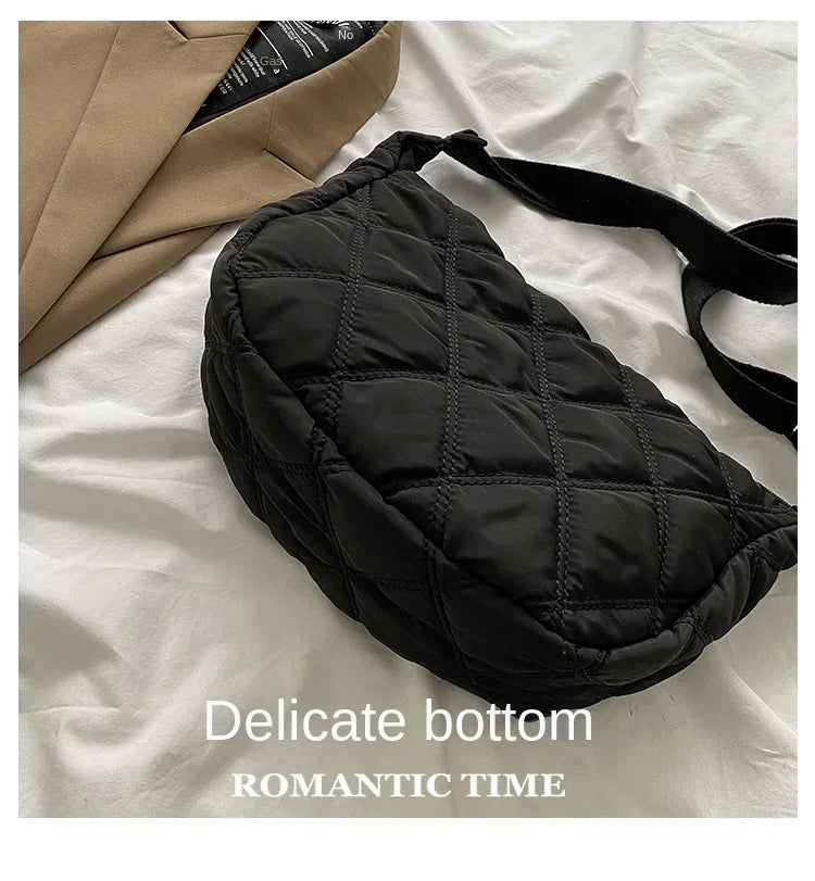 Bolsos cruzados bordados para mujer, bolsos de gran capacidad, bandolera de hombro, bolso de compras Hobos de moda Popular para mujer