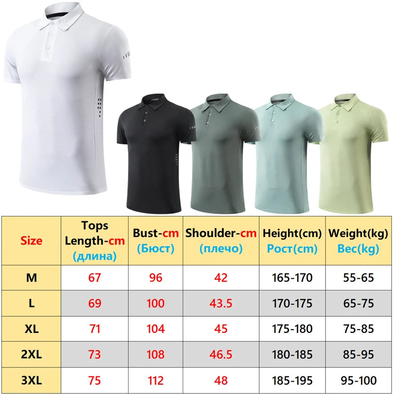 Golf solapa deporte manga corta entrenamiento al aire libre reflectante correr transpirable camiseta sólida calidad tenis gimnasio moda Jerseys