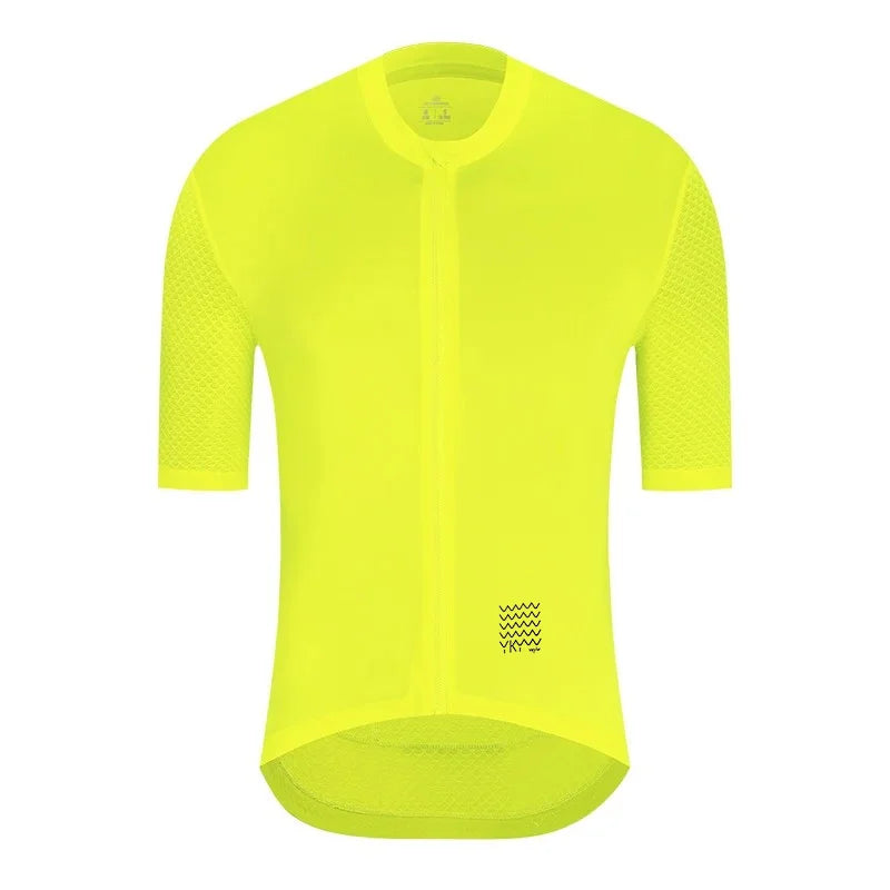 YKYWBIKE-Camiseta de ciclismo para hombre, Maillot de verano para bicicleta de montaña, camiseta para descenso, equipo profesional de alta calidad, ropa de bicicleta de manga corta