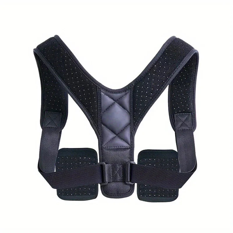 Cinturón correctivo jorobado, soporte correctivo para adultos, cinturón corrector de postura para clavícula, Protector de espalda deportivo, vendaje elástico