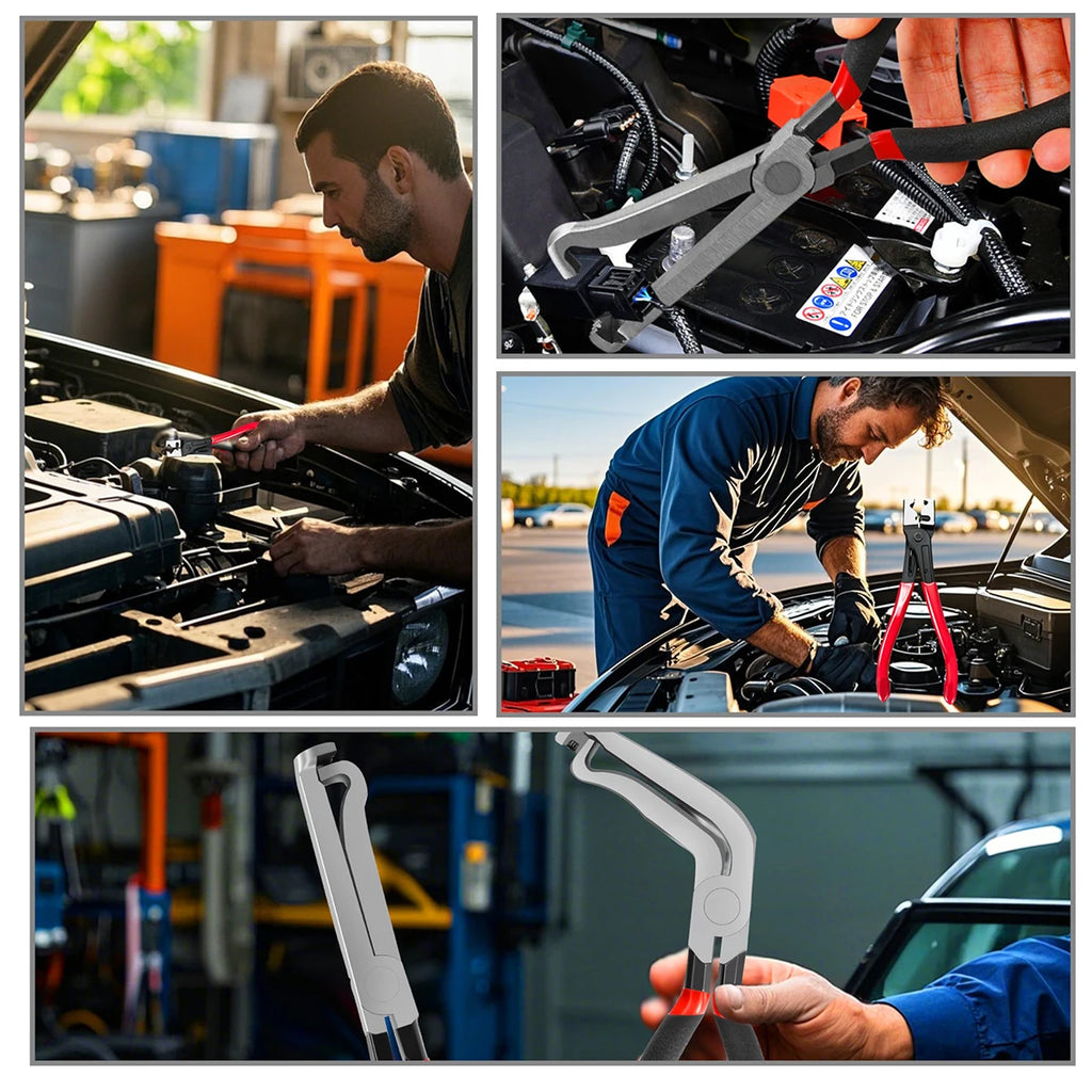 Herramientas de desmontaje de automóviles, herramienta de mantenimiento, equipo de taller, mecánico de desmontaje especial, mano de garaje de vehículos, mecánico automotriz